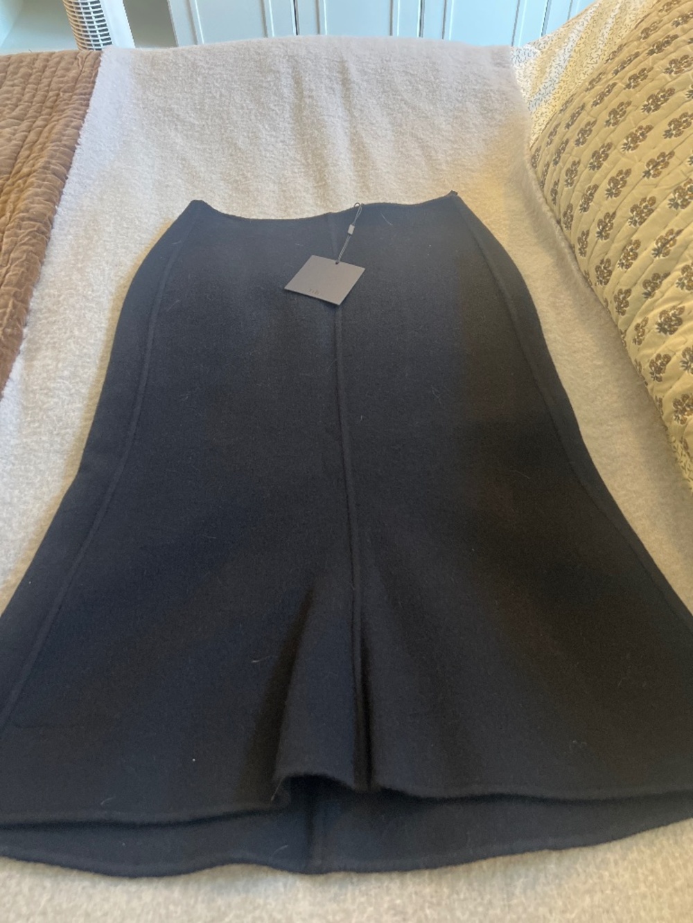 Tibi angora wool midi skirt NWT